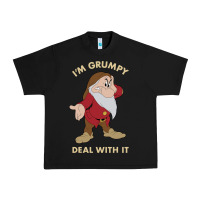 Snow White I'm Grumpy Deal With It Portrait T Shirt Urban Heavy Tee | Teevron