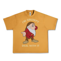 Peanut Butter snow white i'm grumpy deal with it portrait t shirt Urban Heavy Tee - artisFamous