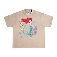 French Oak the little mermaid ari  and flounder sea t shirt Urban Heavy Tee - artisFamous