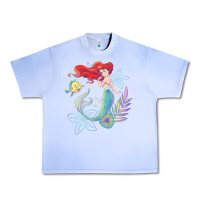 Grape Ice the little mermaid ari  and flounder sea t shirt Urban Heavy Tee - artisFamous