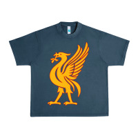 Midnight Navy liverpool bird license plate Urban Heavy Tee - artisFamous