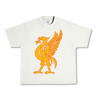 Pistachio liverpool bird license plate Urban Heavy Tee - artisFamous