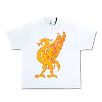 White liverpool bird license plate Urban Heavy Tee - artisFamous