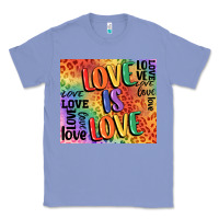 Colony Blue Pride love is love Classic Tee - FaDigitalArtStudio