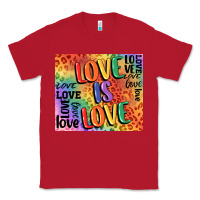 Red Pride love is love Classic Tee - FaDigitalArtStudio