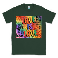 Sports Green Pride love is love Classic Tee - FaDigitalArtStudio