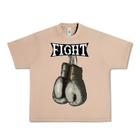 Burro boxing vintage fight gloves Urban Heavy Tee - artisFamous