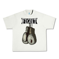 Pistachio boxing vintage fight gloves Urban Heavy Tee - artisFamous