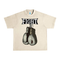 Sandshell boxing vintage fight gloves Urban Heavy Tee - artisFamous