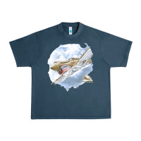 Midnight Navy 40 flying tigers Urban Heavy Tee - artisFamous