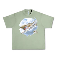 Oil Green 40 flying tigers Urban Heavy Tee - artisFamous