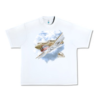 White 40 flying tigers Urban Heavy Tee - artisFamous