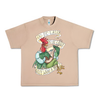 Burro alan a dale rooster  oo de lally golly what a day tattoo watercolor pa Urban Heavy Tee - artisFamous