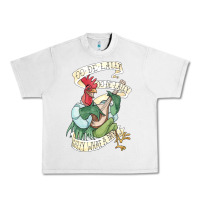 Lunar Rock alan a dale rooster  oo de lally golly what a day tattoo watercolor pa Urban Heavy Tee - artisFamous