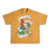 Peanut Butter alan a dale rooster  oo de lally golly what a day tattoo watercolor pa Urban Heavy Tee - artisFamous