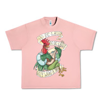 Salmon alan a dale rooster  oo de lally golly what a day tattoo watercolor pa Urban Heavy Tee - artisFamous