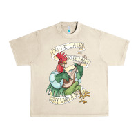 Sandshell alan a dale rooster  oo de lally golly what a day tattoo watercolor pa Urban Heavy Tee - artisFamous