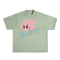 Oil Green kirby kanji Urban Heavy Tee - artisFamous
