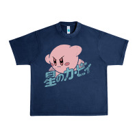 Navy kirby kanji Urban Heavy Tee - artisFamous