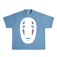Pebble Blue no face spirited away women's Urban Heavy Tee - artisFamous