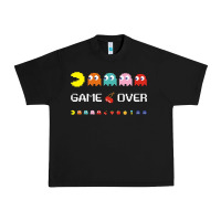 Black cool retro 80s pacman ghosts video games Urban Heavy Tee - artisFamous