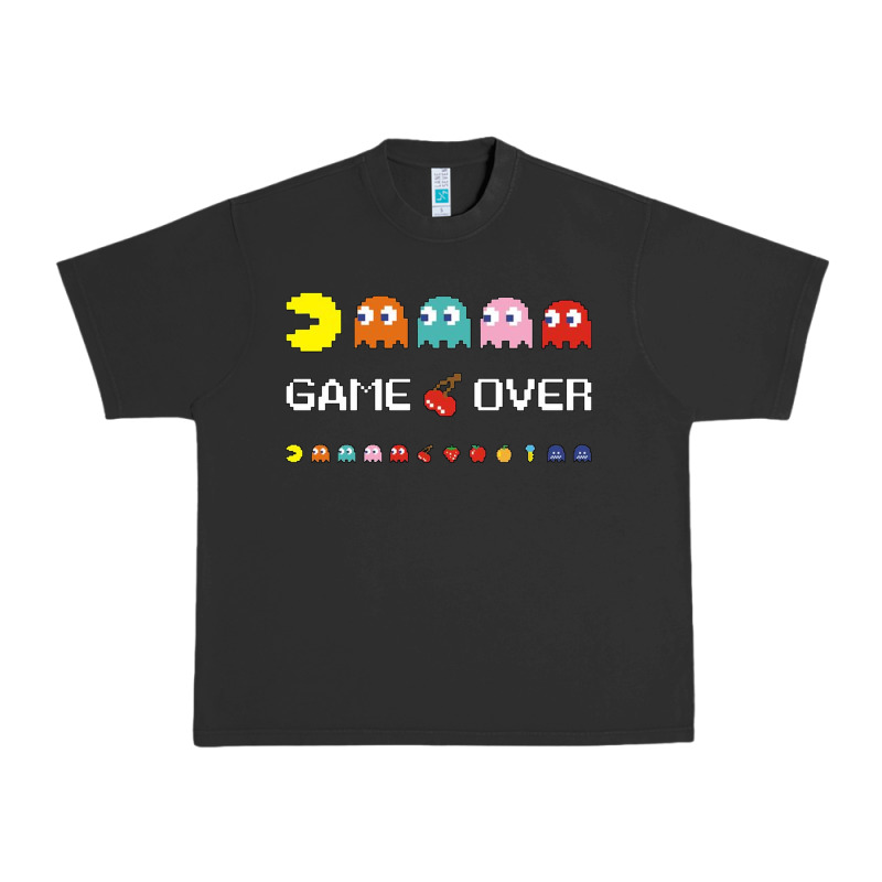Cool Retro 80s Pacman Ghosts Video Games Urban Heavy Tee by artisFamous | Teevron