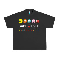 Pigment Black cool retro 80s pacman ghosts video games Urban Heavy Tee - artisFamous