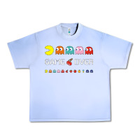Grape Ice cool retro 80s pacman ghosts video games Urban Heavy Tee - artisFamous