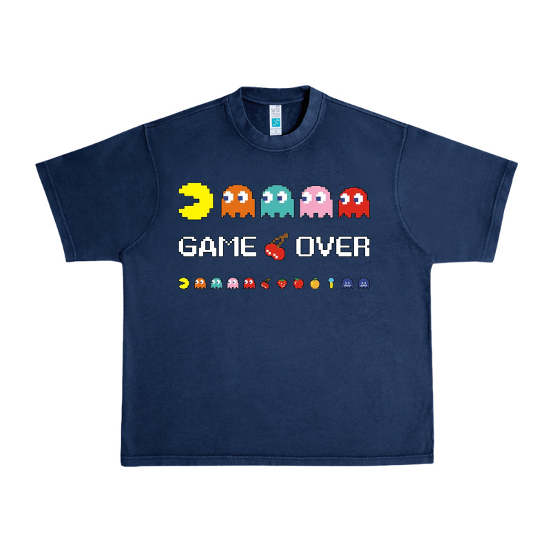 Cool Retro 80s Pacman Ghosts Video Games Urban Heavy Tee by artisFamous | Teevron