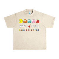 Sandshell cool retro 80s pacman ghosts video games Urban Heavy Tee - artisFamous