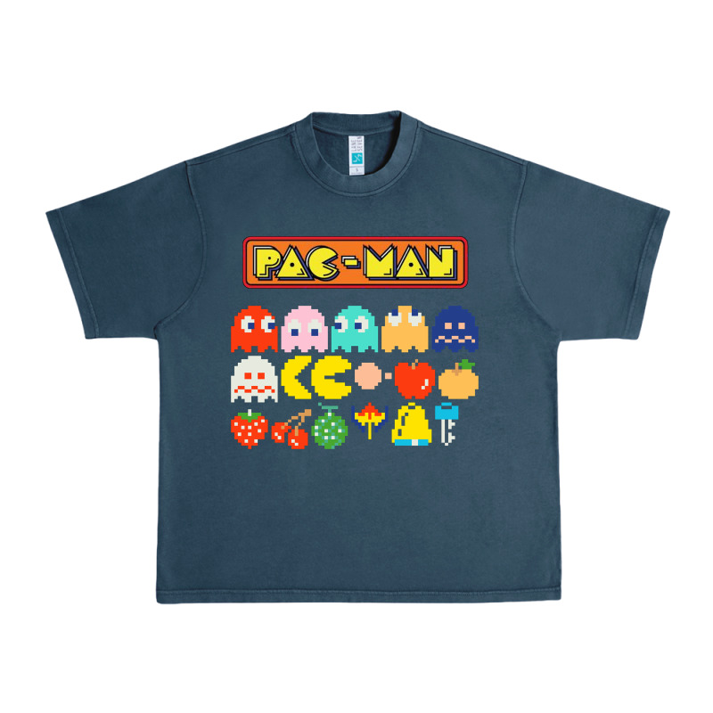80s Pacman Ghosts Video Games Urban Heavy Tee by artisFamous | Teevron