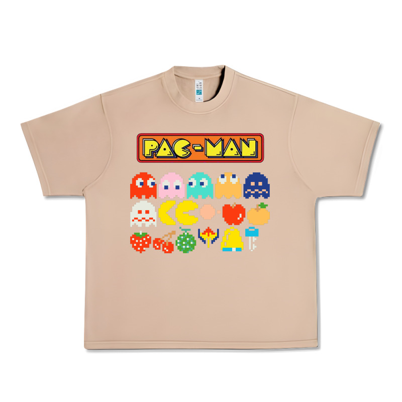 80s Pacman Ghosts Video Games Urban Heavy Tee by artisFamous | Teevron
