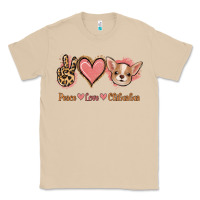 Mushroom Peace Love Chihuahua Classic Tee - Jasminsmagicworld