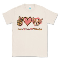 Natural Peace Love Chihuahua Classic Tee - Jasminsmagicworld