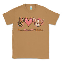 Toasted Coconut Peace Love Chihuahua Classic Tee - Jasminsmagicworld