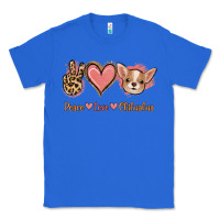 True Royal Peace Love Chihuahua Classic Tee - Jasminsmagicworld