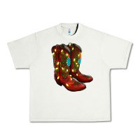 Pistachio cowboy boots christmas Urban Heavy Tee - RanaPortraitStore