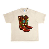 Sandshell cowboy boots christmas Urban Heavy Tee - RanaPortraitStore