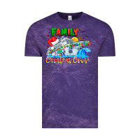 Cloud Purple family 2024 christmas cruise Vintage Tee - CowhideDigitalArt