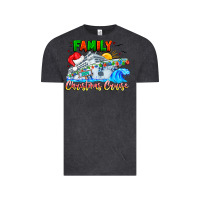 Vintage Black family 2024 christmas cruise Vintage Tee - CowhideDigitalArt