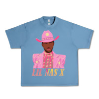 Pebble Blue lil nas x 2 Urban Heavy Tee - artisFamous