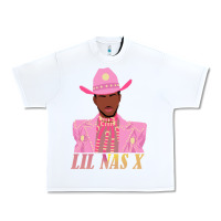 White lil nas x 2 Urban Heavy Tee - artisFamous