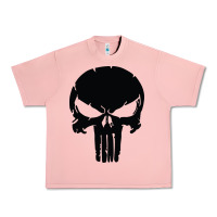 Salmon the punisher skull black Urban Heavy Tee - artisFamous