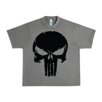 Tornado the punisher skull black Urban Heavy Tee - artisFamous