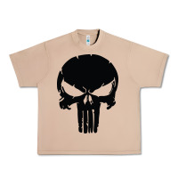 Burro the punisher skull black Urban Heavy Tee - artisFamous