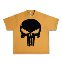 Peanut Butter the punisher skull black Urban Heavy Tee - artisFamous