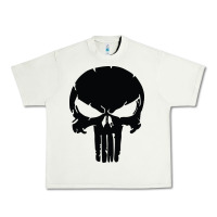 Pistachio the punisher skull black Urban Heavy Tee - artisFamous