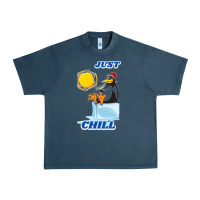Midnight Navy Just Chill Urban Heavy Tee - artisFamous