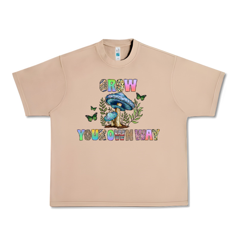Grow Your Own Way Urban Heavy Tee by CowhideDigitalArt | Teevron