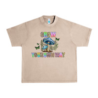 French Oak grow your own way Urban Heavy Tee - CowhideDigitalArt
